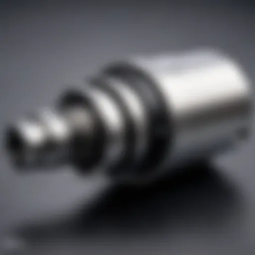 Detailed view of ASVA CV joint showcasing its design and build quality