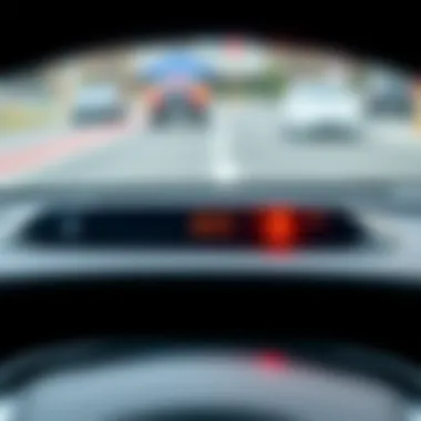 Dashboard alert for battery indicator