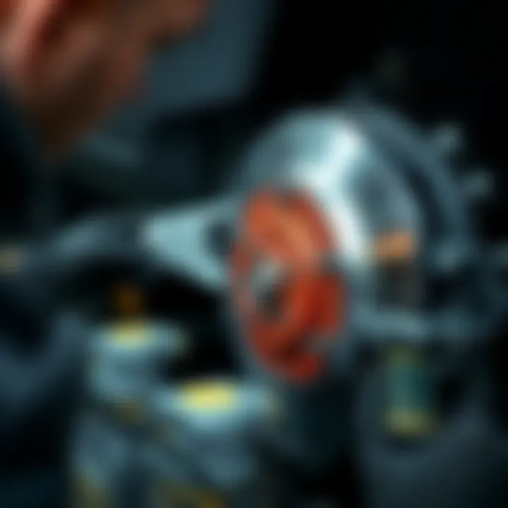 Thorough Inspection of the Braking System Inspection of a car's braking system