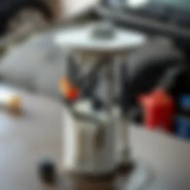 Fuel pump assembly for Lacetti