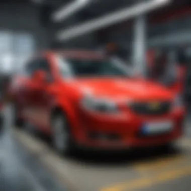 Troubleshooting Electrical Issues in Chevrolet Lacetti Mechanic troubleshooting electrical issues in Chevrolet Lacetti Sedan