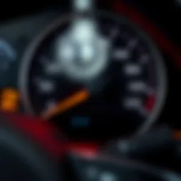 Coolant level check in a car