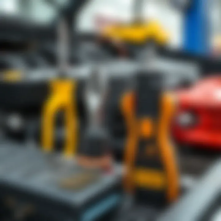 Diagnostic tools for inspecting car components