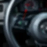 Detailed view of EPS mechanism in Volkswagen vehicle