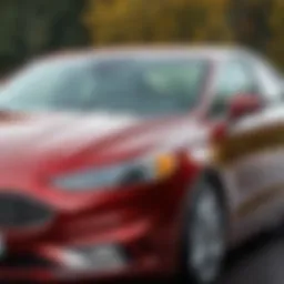 Different types of wiper blades suitable for Ford Fusion