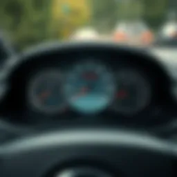 Fuel efficiency dashboard of Matiz 0.8