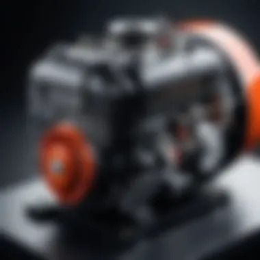 Electrical diagram of generator components