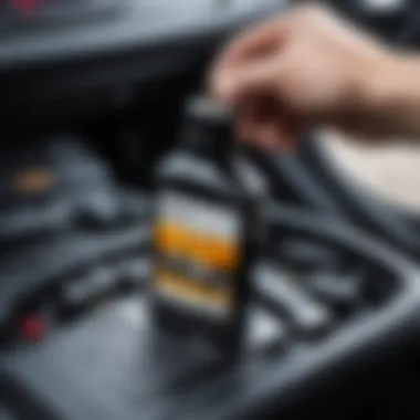 Verifying Transmission Oil Levels Checking oil levels in Volkswagen Polo