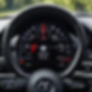 Service Interval Display on Skoda Rapid Dashboard display showing service interval