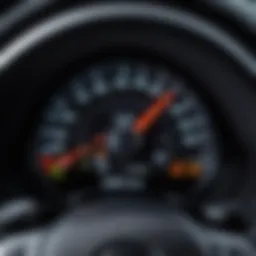 Hyundai Getz dashboard indicating starting issues