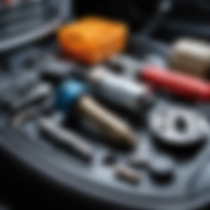 Tools required for replacing the automatic transmission filter