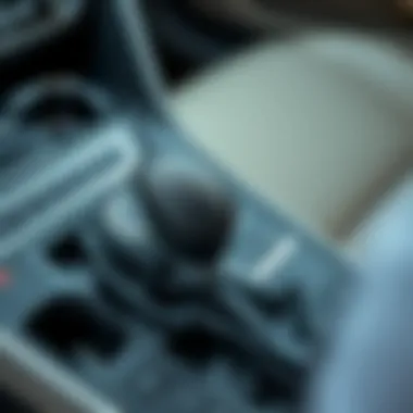 Hyundai Solaris gear shift lever position