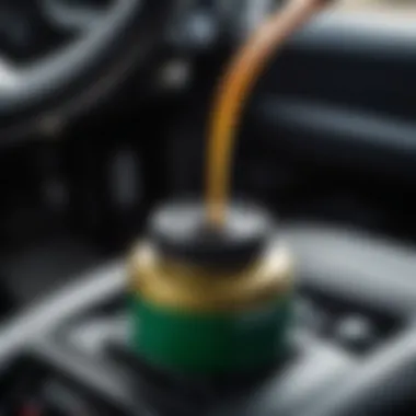 Understanding the Importance of Power Steering Fluid Visual representation of power steering fluid importance