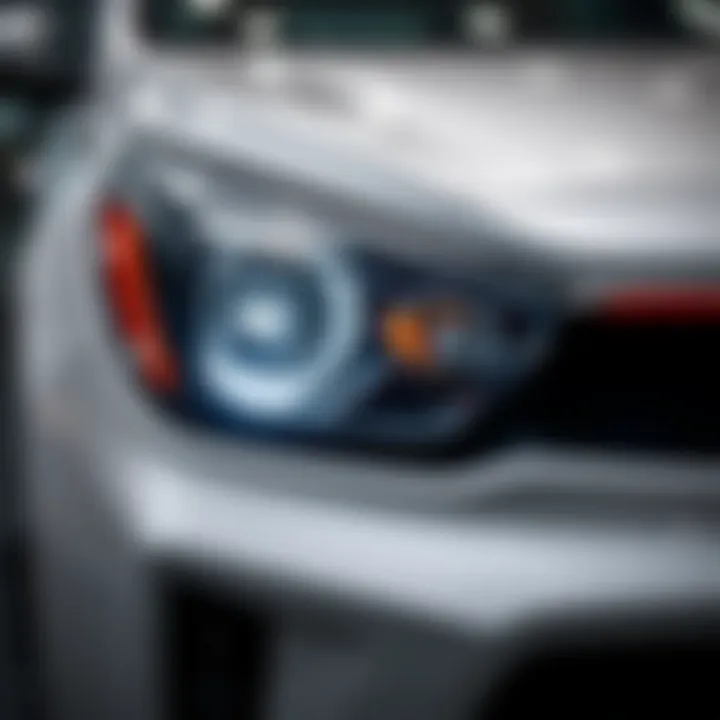 Safety features demonstration in Kia Rio 2017