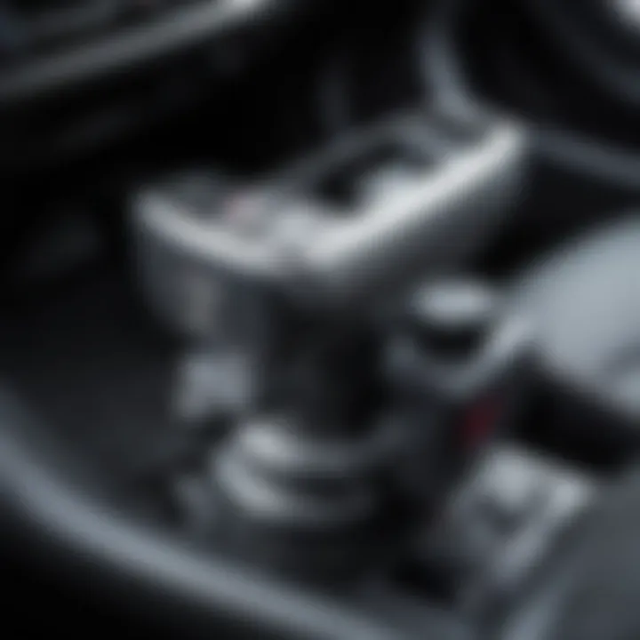 Mechanism of the handbrake system in Kia Sportage