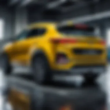 Stylish rear modifications of Kia Sportage
