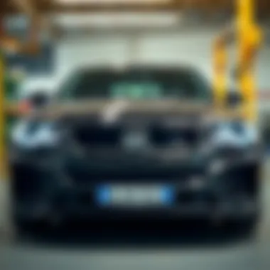 A completed tie rod installation on Lancer 9