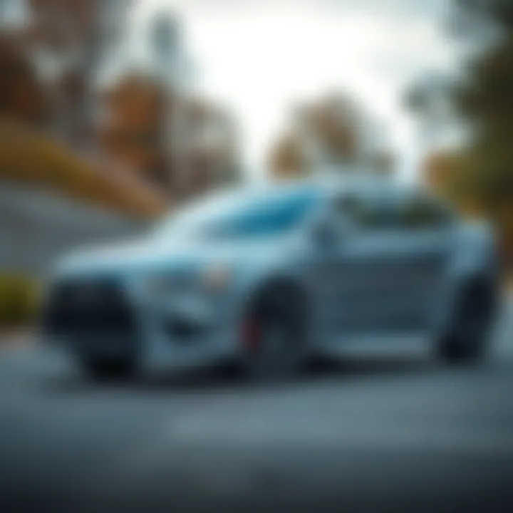 Different types of tires for Mitsubishi Lancer IX