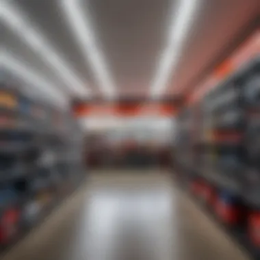 Local Auto Parts Retail Environment A local auto parts store front showcasing various brands