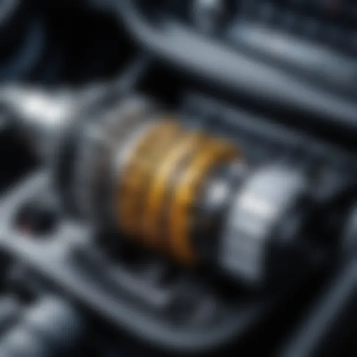 Mechanical components of an automatic transmission