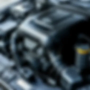 Close-up of Nexia Svet engine showcasing technical specifications