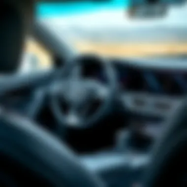 Interior dashboard of Nexia Svet highlighting modern features