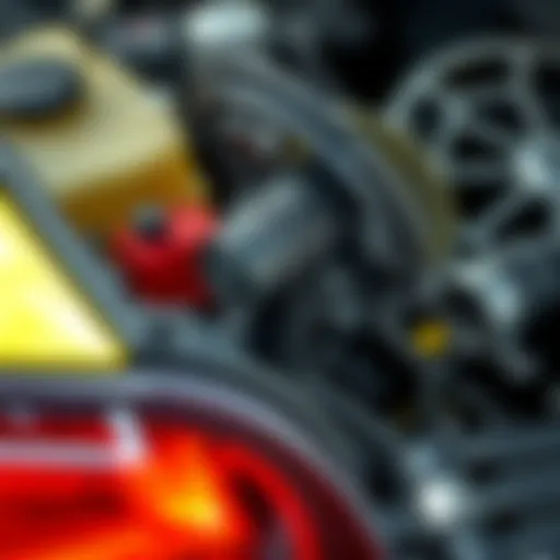 Detailed view of Nissan Almera N16 fuel pump