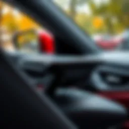 Nissan Qashqai armrest interior view