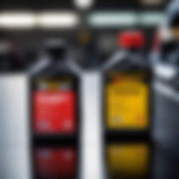 Comparison of different transmission oils