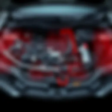 Illustration of Opel Astra J heating system components