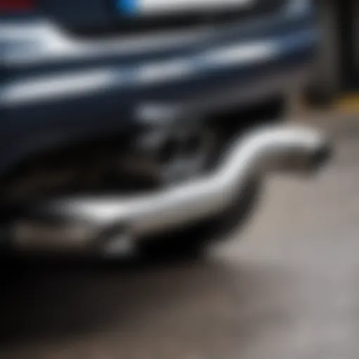 Exhaust flex pipe dimensions for Opel Zafira B