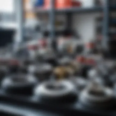 Quality Automotive Components Quality spare parts displayed in a shop