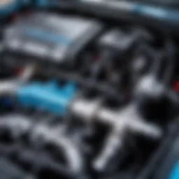 Cooling system overview with antifreeze