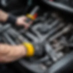 Essential tools for steering tie rod replacement