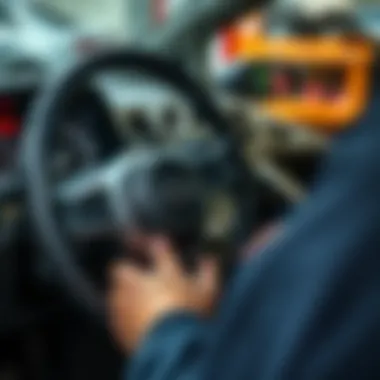 Repairing steering linkage system