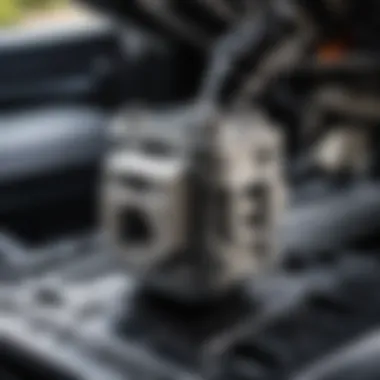 Silent Block Assembly in Nissan Pathfinder R51 Detailed view of silent block in Nissan Pathfinder R51