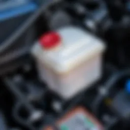 Fluid reservoir for power steering system