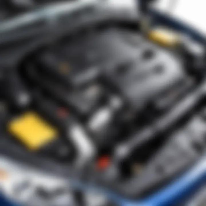 Renault Megane II engine bay