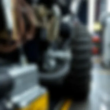 Replacement process of silent blocks