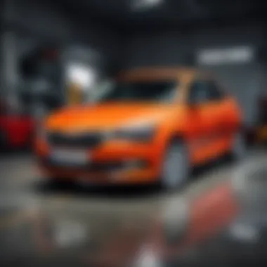 Skoda Fabia II Maintenance Tools Comparison of Skoda Fabia II maintenance tools and parts essential for upkeep