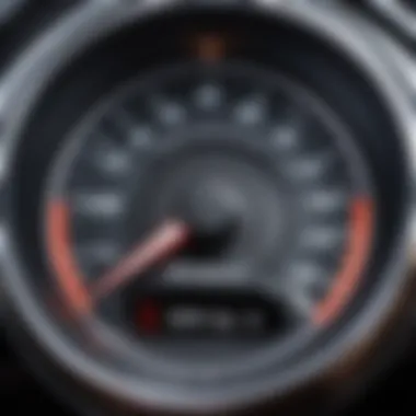 Visual representation of speedometer components