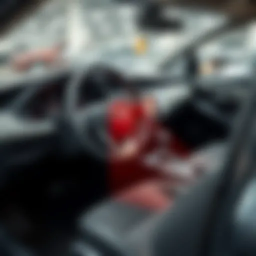 Visual representation of steering rack noise issue.