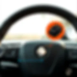 Overview of steering wheel lock for Megane 2