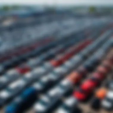 A stunning view of the Irkutsk automotive market showcasing a variety of vehicles