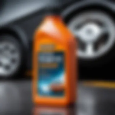 Bottle of Suprotek additive for gasoline engines