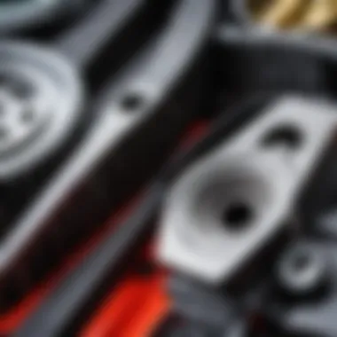 Choosing Quality Timing Belt Parts High-quality replacement timing belt displayed with tools
