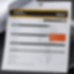 Detailed overview of a work order template