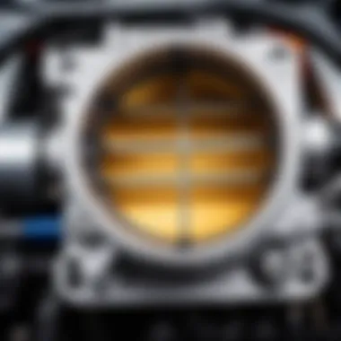 Diagram illustrating common throttle body malfunctions