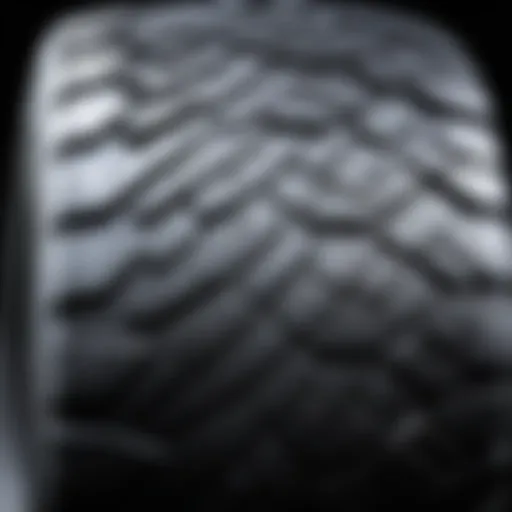 Detailed comparison of tire tread patterns