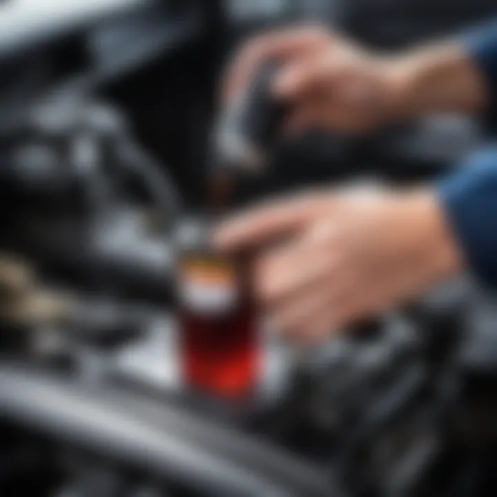 Transmission fluid inspection